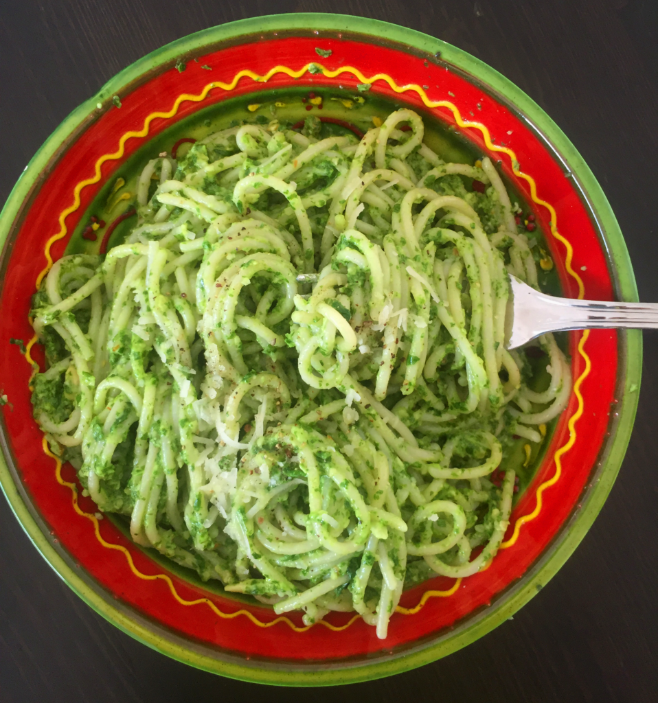 Quick kale pesto