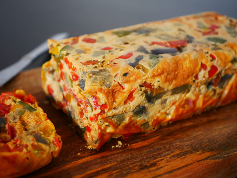 Delightful ratatouille terrine