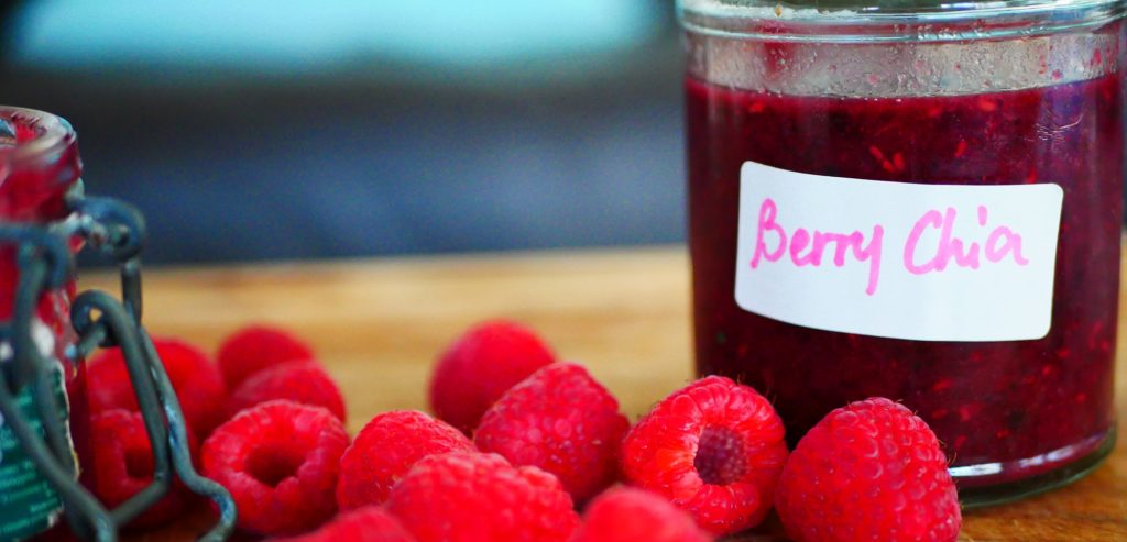 Berry chia jam