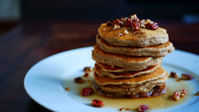 Caramel pancakes (vegan)