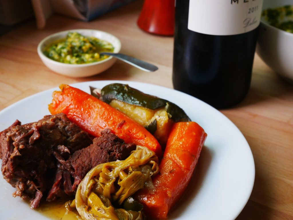 Pressure Cooker Pot-au-Feu (French Boiled Beef and Vegetables) Recipe