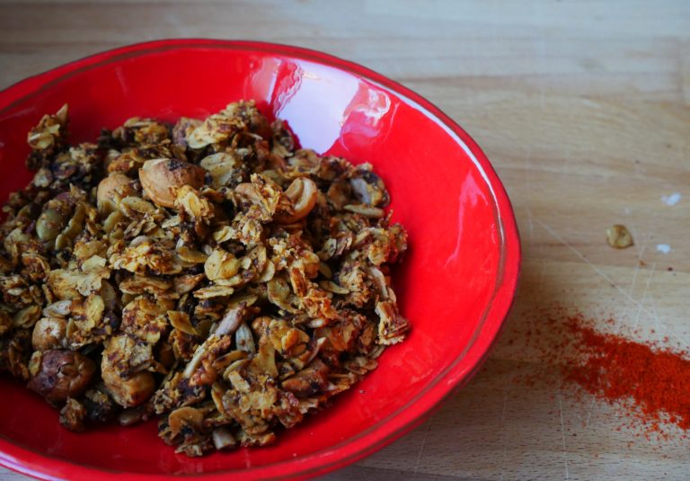 Savory granola