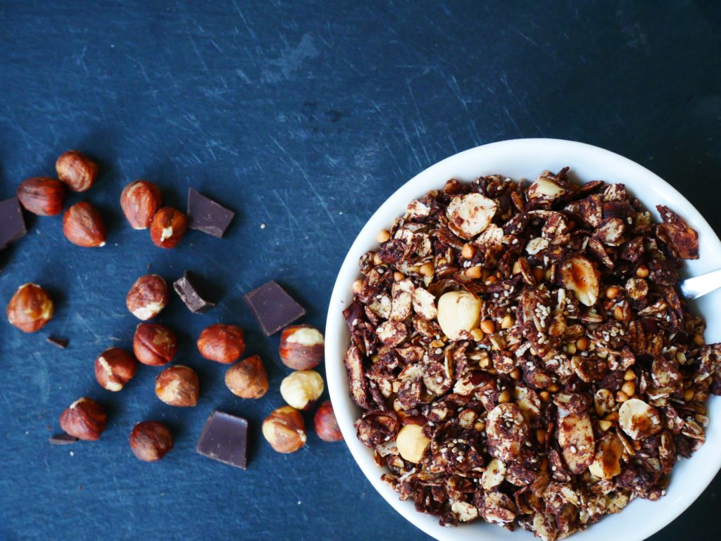 Chocolate Hazelnut Granola