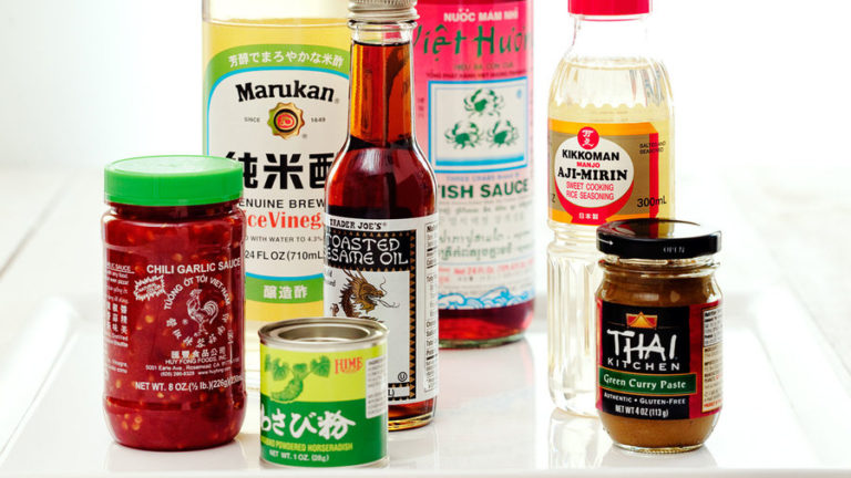 Asian pantry ingredients