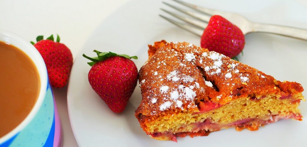 Strawberry cake